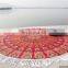 72" Round Red Mandala Wall Hanging Wall Tapestry Bed Cover Beach Throw Ethnic Bohemian Wall Decor