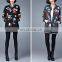 2016 New Fashion Women Bomber Jackets Plus Size Outwear China Supplier Autumn Ladies Print Jacket