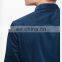 T-MSS544 Men Long Sleeve Navy Blue 100% Cotton Corduroy Dress Shirt