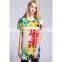 Summer Women Silk crepe de chine Top