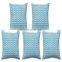 5 pcs lot hand block print canvas Duck cushion cover 16'' size Printed Pillow Co