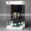 Customized Square LED light Clear Acrylic Display Box Case For Toy / Scale Model Car / Plane