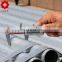 scaffold fence gi tube galvanized steel pipe size price list per ton