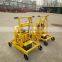 hollow brick making machine manually QT4-40 mobile concrete block making machine