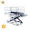 7LSJG Shandong SevenLift Roller Top Foot Pump Hydraulic Manual Lift Table