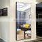 5mm silver wall mirror decorative frameless mirror sheet with beveled edge
