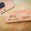 Custom Made Burn Stamp Logo Wooden Badge,Wood Tag