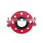 ANSI class150 DN200 PN16 di ductile cast iron grooved flange for building projects