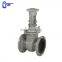 Z941H-16C GOST steel gate valve with electric actor platform