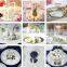 Mirror Candle Plates Mirrors Trays for Home Party Table Centerpieces & Party Supplies