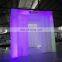 Portable inflatable photo booth with led light/ Inflatable cube photo booth cube tent