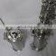 Stainless steel tri clamp flat end cap reducer with filter plate for bho passive closed loop extractor