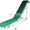 sidewall belt for inclined machine conveyor/flat curved conveyor belt/tilting belt conveyor