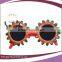 beauty crazy sunflower shaped party cheap colored glasses