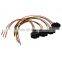 Free Shipping!New Ignition Coil Connector Repair Kit 4 x Harness Plug Wiring For Jetta Passat