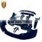 Modified To DC style  body kits carbon fiber lip front side skirts splitter candards trunk spoiler for McLren MP4