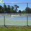 Tennis court vinyl coated chain link fence cyclone wire mesh fence