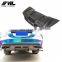 W205 Carbon Fiber Rear Bumper Diffuser for Mercedes Benz W205 C63 AMG Sedan 4-door 2015-2018