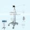 Wholesale ABS Plastic Computer Telemedicine Mobile ICU Monitoring Trolley with Power Socket