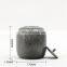 Custom Ceramic F  Porcelain Tea Coffee Bean Canister Ceramic Storage Jar with lid
