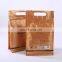 Custom Resealable Side Gusset Zipper Ziplock Aluminum Foil Plastic Bag Square Bottom Packaging Pouch for Tea Snack Coffee