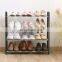 Modern Layer Assembly Simple Customize Plastic Home Organizer Storage Shoe Rack Cabinet