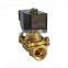 COVNA DN40 1.5 inch 2 Way 24VDC Normally Closed Brass Low Pressure Air Solenoid Valve
