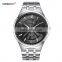 LONGBO 8776A Unisex Ladies Quartz Wrist Watch Custom Logo Chain Stainless Steel Case & Strap Watches