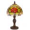8"W Europe style Stained Glass Table Desk Lamp, Tiffany table lamp baroque lighting