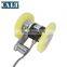 Double wheel type encoder 300ppr resolution 300mm perimeter wheel push pull output length measuring sensor
