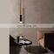 Wood LED Pendant Lighting Hang Lamp Long Tubes For Dining Living Room Kitchen Shop Bar Droplight