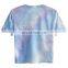 Pakistan High Quality Dry Fit Cheap Custom Printed Gym Clothing Women Crop top Shirt