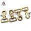 Made In China Hardware Accessories Brass Metal Hooks Painted Swivel Eye Snap Hook Buckle for Bag