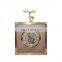 Home Decor Elk Agate Square Desk Table Clock
