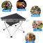 Portable Camping Table Folding Egg Roll Aluminum alloy Travel Hiking Table BBQ Accessories Outdoor Table