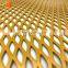 Heavy Duty Galvanized Sheet Metal Wire Mesh Diamond Decoration Expanded Metal Mesh