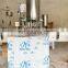 Automatic multi functional tin plate can glass bottle wine vodka juice filling and capping machine for wine