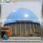 Cold galvanized steel structure dome coal storage