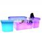 garden party sofa set sectional sofa design round lighting furniture for bar pub party hard plastic luminous LED chairs