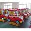 Zhongshan Tai Le play children's indoor video game carnival rocking car rocking machine coin-operated self-service mini bus 3 seats FRP