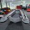 Inflatable Boat 6M with Rigid Hard Aluminum Whole Bottom, 100Hp Engine and Driving Controller for Security and Navy