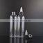 twist top cap glue oil 60ml plastic e-liquid dropper bottle for cosmetic packing
