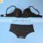 2016 trade assurance printed floral embroidery bra set shantou