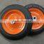 wheelbarrow solid wheel 13" 14" 15" wheelbarrow solid tire 14x4