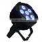 Wholesale 6pcs RGBWA UV Pink 7 in1 colorful waterproof LED PAR light