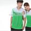 two color new fashion couple t shirt cheap uniform polo shirts wholesale