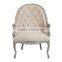 Unique shape design elegant sofa chair,living room furniture fabric sofa chair