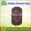 Coffee Color Windbreak Clothing Garment Bags Cover with Zipper