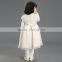 Wholesale best-selling short sleeve embroidery fur winter fashion party dress for kids