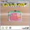 Cheap PVC Lattice clear zippper bag for stationery